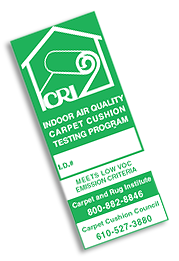 CRI Green Label Program for Carpet Cushion administered by Carpet Cushion Council